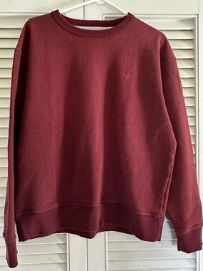 Champion Burgundy Crewneck Sweatshirt